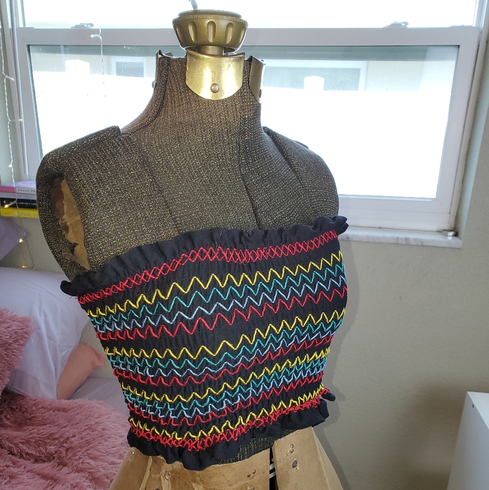 Heart & hips tube top (M)